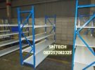 Rak Gudang Biru Putih